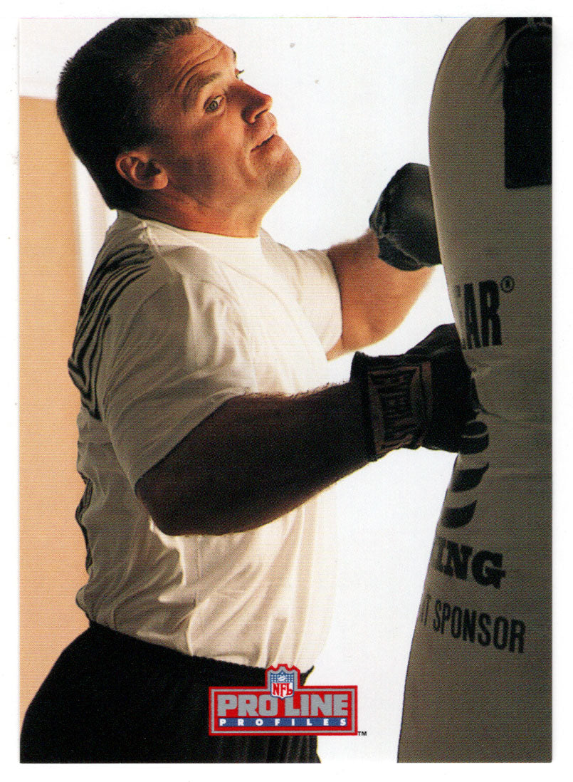 Howie Long - Los Angeles Raiders (NFL Football Card) 1992 Pro Line Profiles # 394 Mint