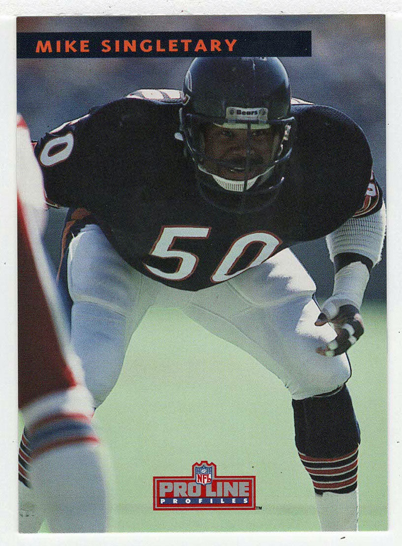 Mike Singletary - Chicago Bears (NFL Football Card) 1992 Pro Line Profiles # 397 Mint