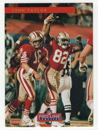 John Taylor - San Francisco 49ers (NFL Football Card) 1992 Pro Line Profiles # 406 Mint