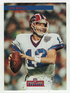 Jim Kelly - Buffalo Bills (NFL Football Card) 1992 Pro Line Profiles # 424 Mint