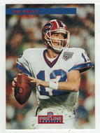 Jim Kelly - Buffalo Bills (NFL Football Card) 1992 Pro Line Profiles # 424 Mint