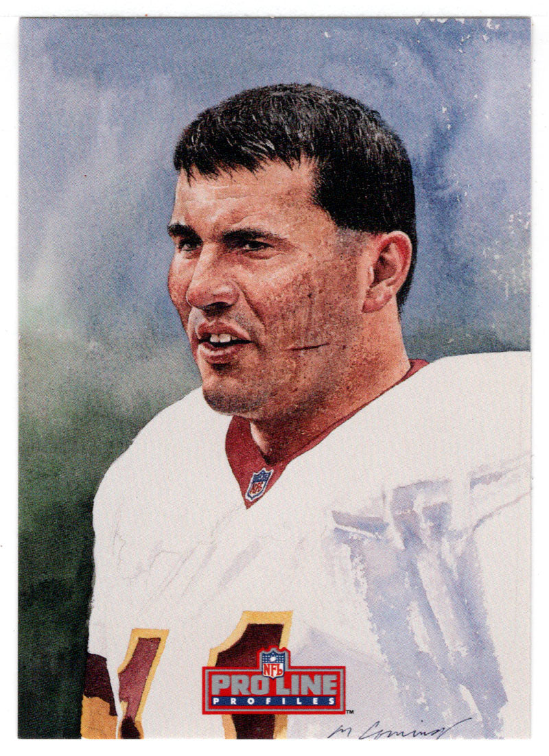 Mark Rypien - Washington Redskins (NFL Football Card) 1992 Pro Line Profiles # 437 Mint