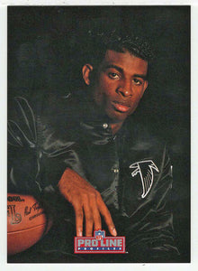 Deion Sanders - Atlanta Falcons (NFL Football Card) 1992 Pro Line Profiles # 459 Mint