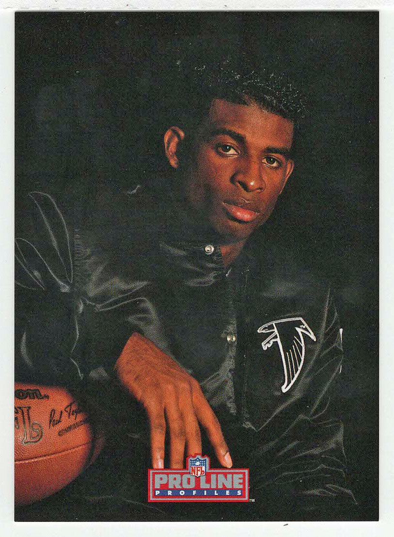 Deion Sanders - Atlanta Falcons (NFL Football Card) 1992 Pro Line Profiles # 459 Mint
