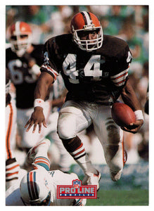 Earnest Byner - Washington Redskins (NFL Football Card) 1992 Pro Line Profiles # 480 Mint