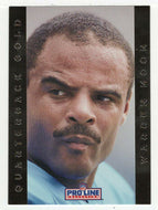 Warren Moon - Houston Oilers - Quarterback Gold (NFL Football Card) 1992 Pro Line Portraits # 15 Mint