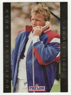 Phil Simms - New York Giants - Quarterback Gold (NFL Football Card) 1992 Pro Line Portraits # 17 Mint