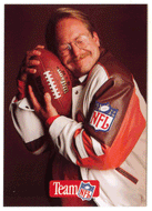 Martin Mull - Team NFL (NFL Football Card) 1992 Pro Line Portraits # 4 Mint
