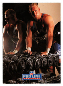 Steve Emtman RC -  Indianapolis Colts (NFL Football Card) 1992 Pro Line Portraits # 301 Mint
