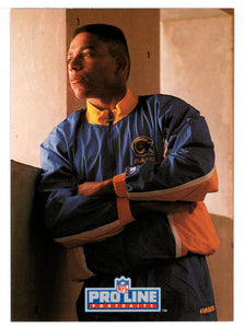 Aaron Cox - Los Angeles Rams (NFL Football Card) 1992 Pro Line Portraits # 314 Mint