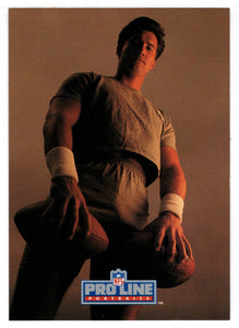 Jeff Carlson RC - New York Giants (NFL Football Card) 1992 Pro Line Portraits # 319 Mint