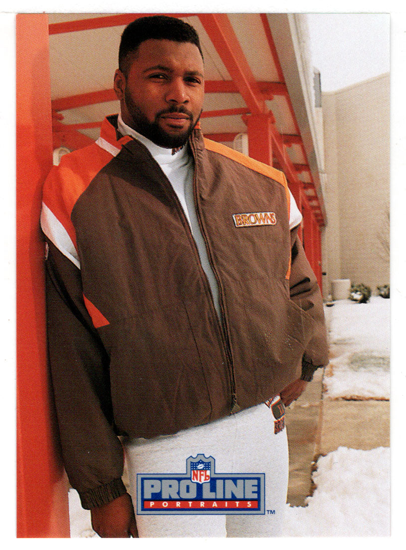 Rob Burnett - Cleveland Browns (NFL Football Card) 1992 Pro Line Portraits # 334 Mint