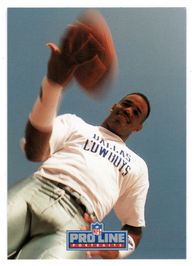 Alvin Harper - Dallas Cowboys (NFL Football Card) 1992 Pro Line Portraits # 335 Mint