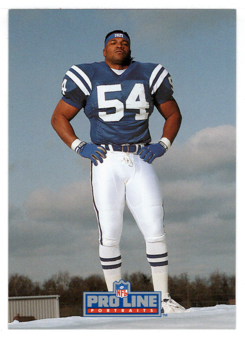 Jeff Herrod - Indianapolis Colts (NFL Football Card) 1992 Pro Line  Portraits # 340 Mint