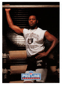 Ethan Horton - Los Angeles Raiders (NFL Football Card) 1992 Pro Line Portraits # 342 Mint