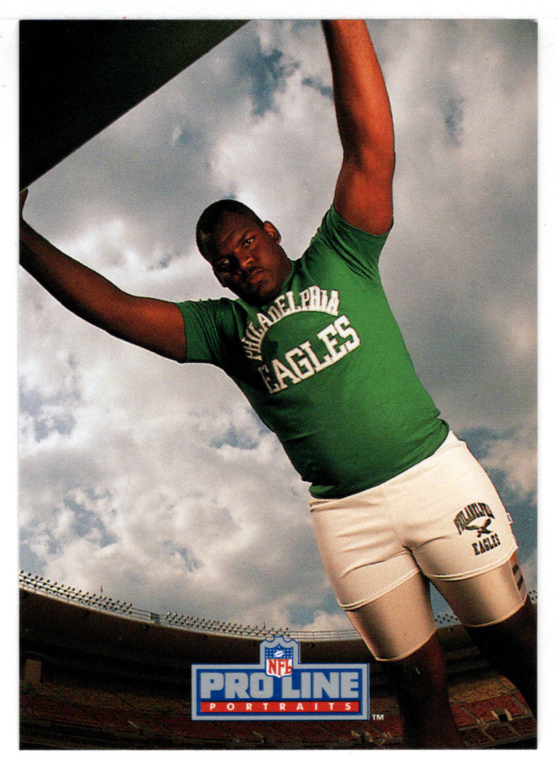 Antone Davis - Philadelphia Eagles (NFL Football Card) 1992 Pro Line Portraits # 350 Mint