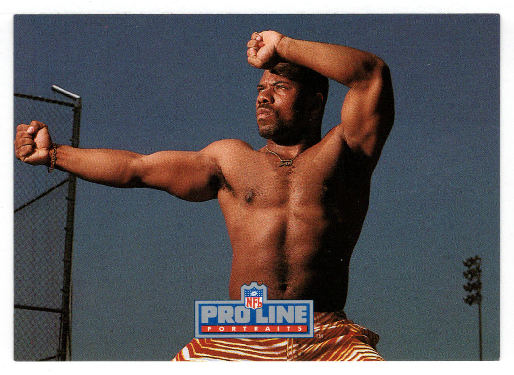 Ricky Ervins - Washington Redskins (NFL Football Card) 1992 Pro Line Portraits # 357 Mint