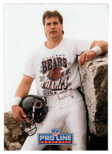 Brad Muster - Chicago Bears (NFL Football Card) 1992 Pro Line Portraits # 358 Mint