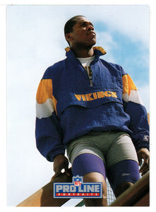 Mike Merriweather - Minnesota Vikings (NFL Football Card) 1992 Pro Line Portraits # 373 Mint