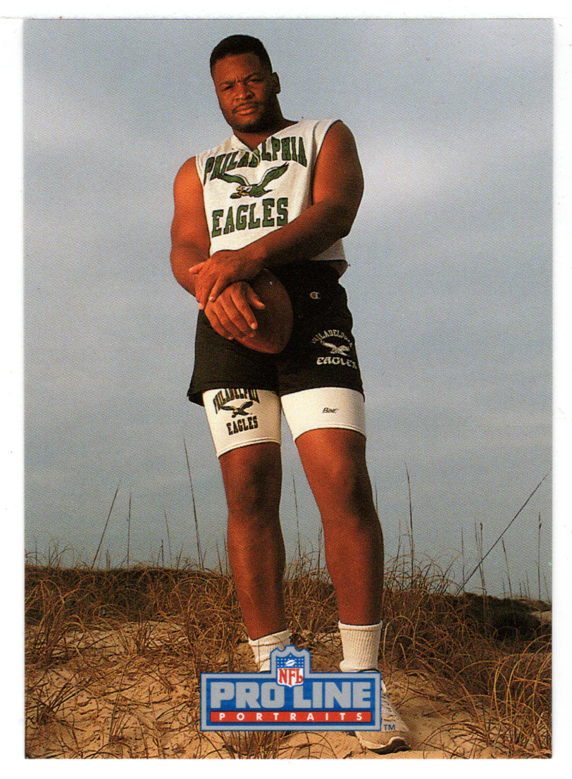 Keith Jackson - Philadelphia Eagles (NFL Football Card) 1992 Pro Line Portraits # 377 Mint