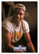 Nate Lewis - San Diego Chargers (NFL Football Card) 1992 Pro Line Portraits # 380 Mint