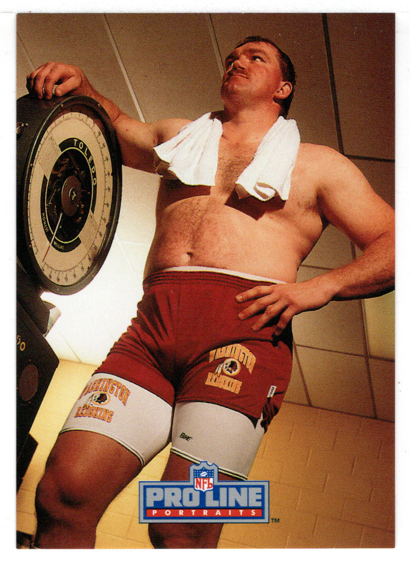 Joe Jacoby - Washington Redskins (NFL Football Card) 1992 Pro Line Portraits # 384 Mint