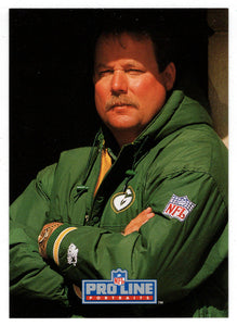 Mike Holmgren - Green Bay Packers - Coach (NFL Football Card) 1992 Pro Line Portraits # 392 Mint