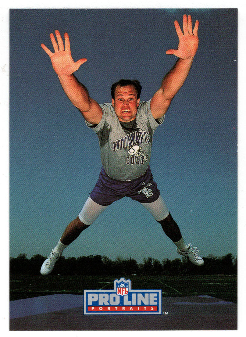 Mike Prior - Indianapolis Colts (NFL Football Card) 1992 Pro Line Portraits # 394 Mint