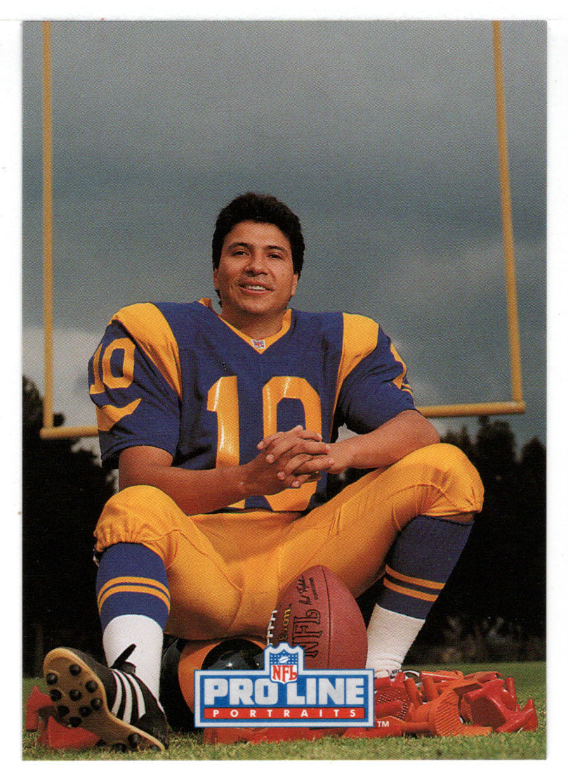 Tony Zendejas - Los Angeles Rams (NFL Football Card) 1992 Pro Line Portraits # 397 Mint