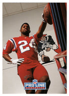 Jon Vaughn - New England Patriots (NFL Football Card) 1992 Pro Line Portraits # 400 Mint