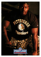 Leon Searcy RC - Pittsburgh Steelers (NFL Football Card) 1992 Pro Line Portraits # 402 Mint
