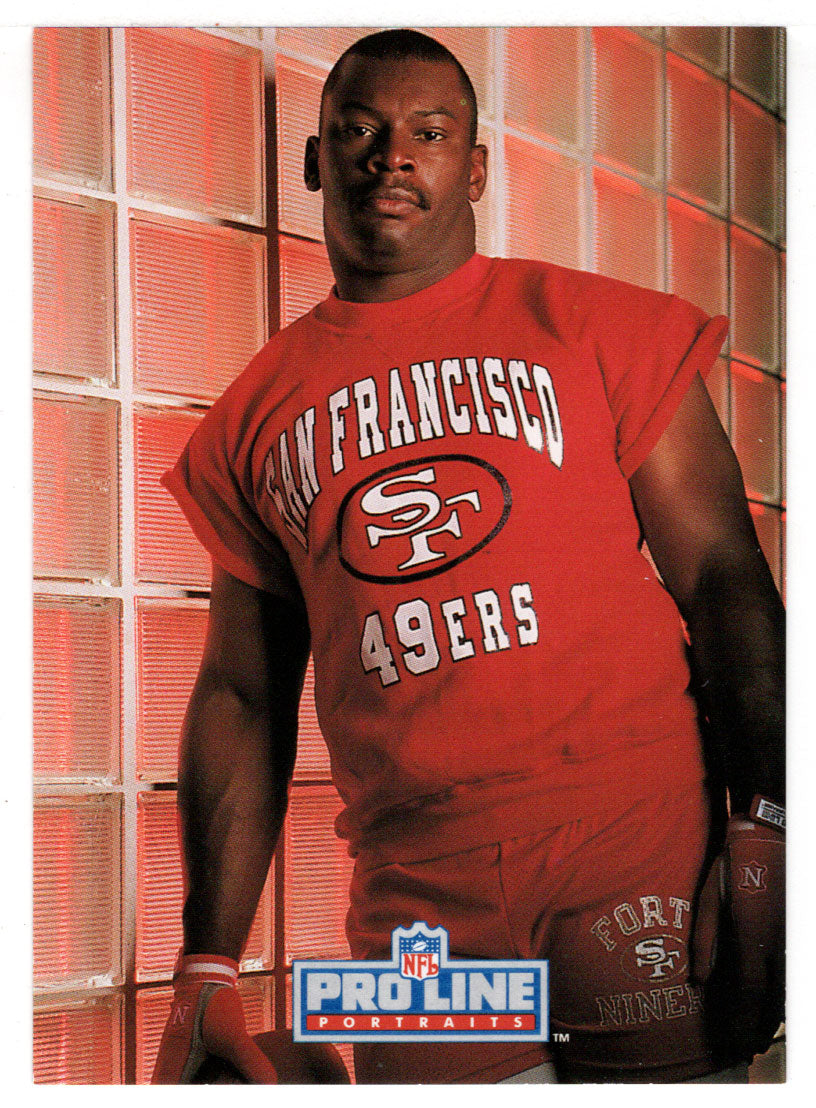 Harry Sydney - San Francisco 49ers (NFL Football Card) 1992 Pro Line Portraits # 406 Mint