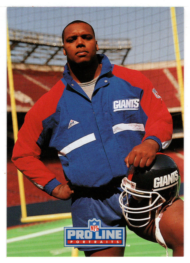 Eric Moore - New York Giants (NFL Football Card) 1992 Pro Line Portraits # 415 Mint