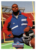Eric Moore - New York Giants (NFL Football Card) 1992 Pro Line Portraits # 415 Mint