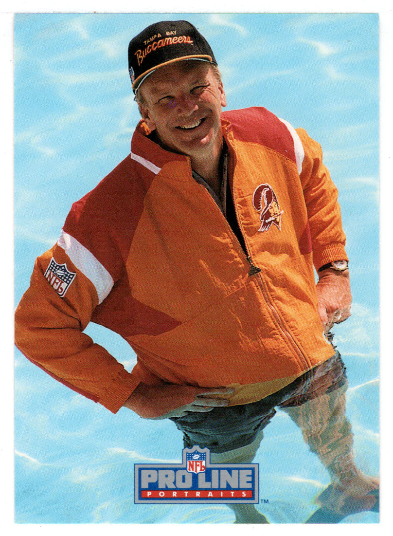 Sam Wyche - Tampa Bay Buccaneers - Coach (NFL Football Card) 1992 Pro Line Portraits # 422 Mint