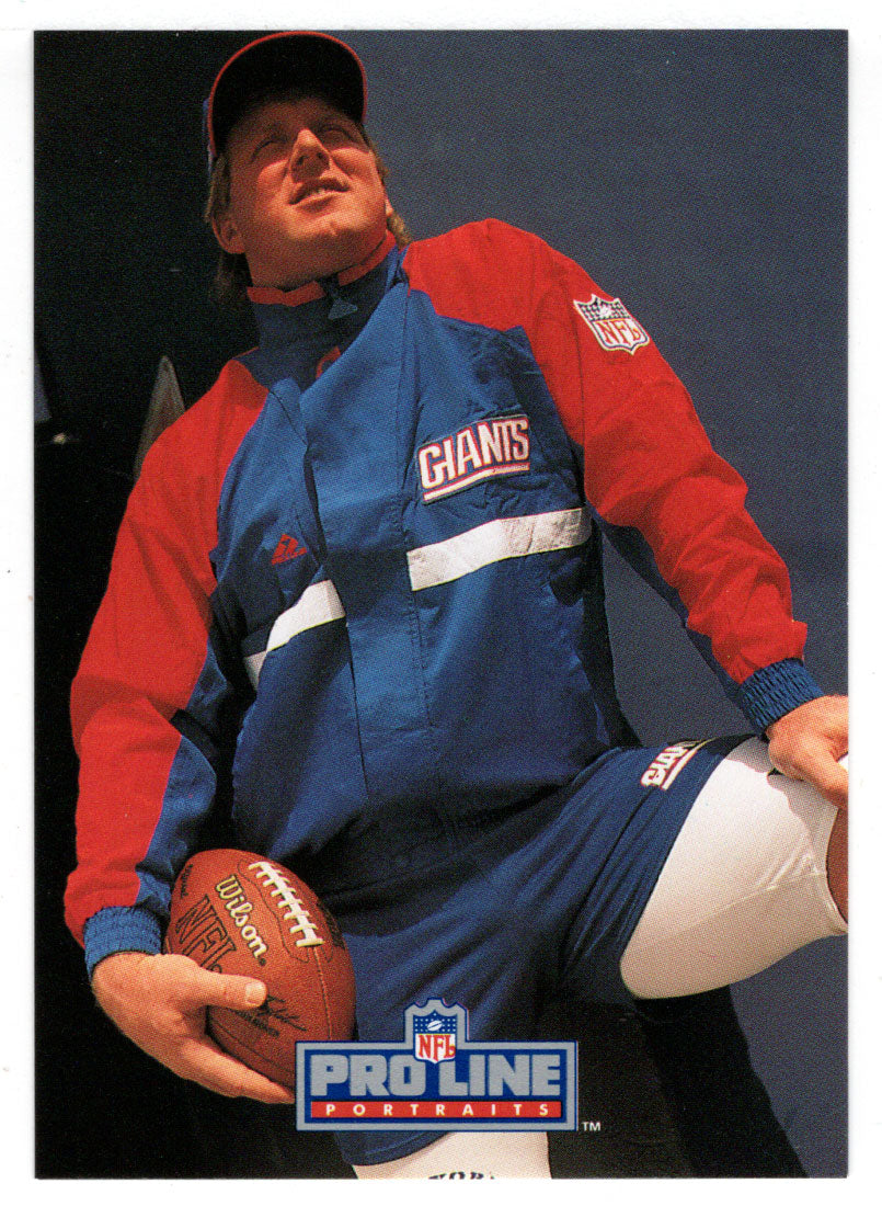 Steve DeOssie - New York Giants (NFL Football Card) 1992 Pro Line Portraits # 438 Mint