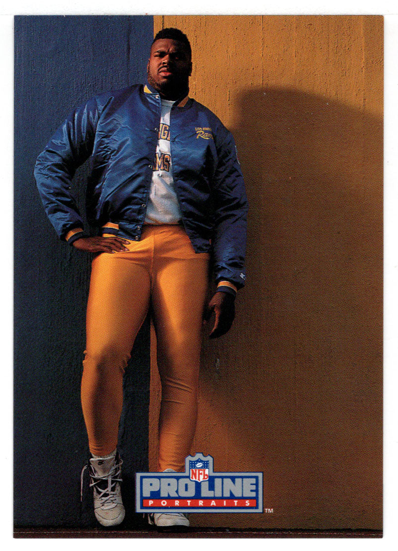 Sean Gilbert RC - Los Angeles Rams (NFL Football Card) 1992 Pro Line Portraits # 459 Mint
