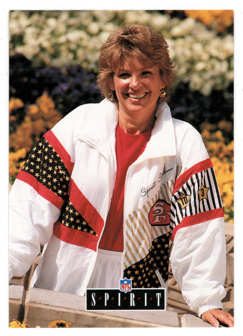 Linda Seifert - San Francisco 49ers - Wifes (NFL Football Card) 1992 Pro Line Portraits # 18 Mint