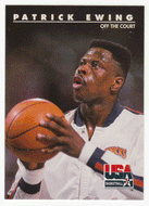Patrick Ewing (NBA Basketball Card) 1992 Skybox USA # 23 Mint