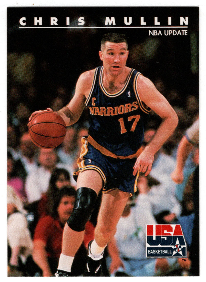 Chris Mullin (NBA Basketball Card) 1992 Skybox USA 55 Mint