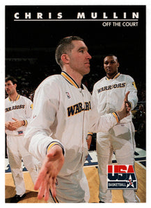 Chris Mullin (NBA Basketball Card) 1992 Skybox USA # 59 Mint