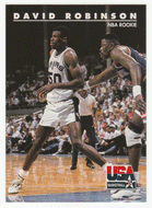 David Robinson (NBA Basketball Card) 1992 Skybox USA # 74 Mint