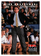 Mike Krzyzewski - Coach (NBA Basketball Card) 1992 Skybox USA # 95 Mint