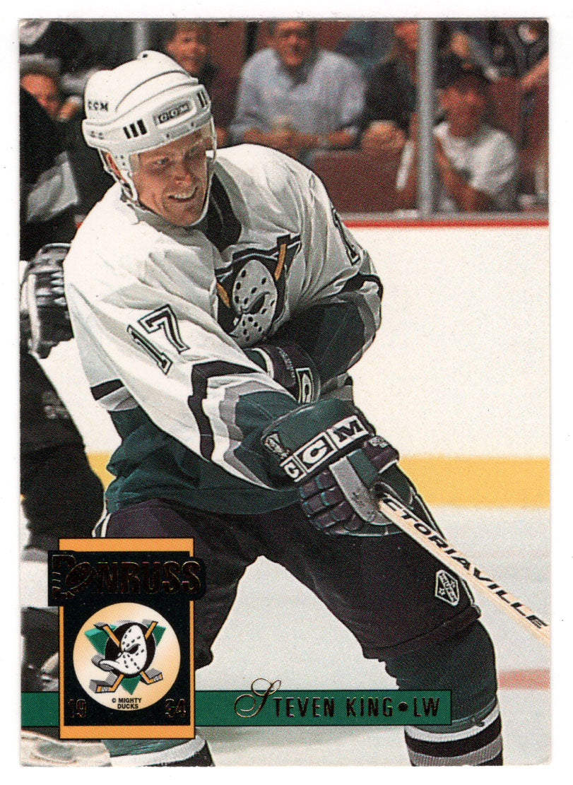 Steven King - Anaheim Ducks (NHL Hockey Card) 1993-94 Donruss # 1 Mint