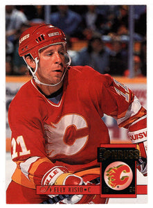 Kelly Kisio - Calgary Flames (NHL Hockey Card) 1993-94 Donruss # 55 Mint