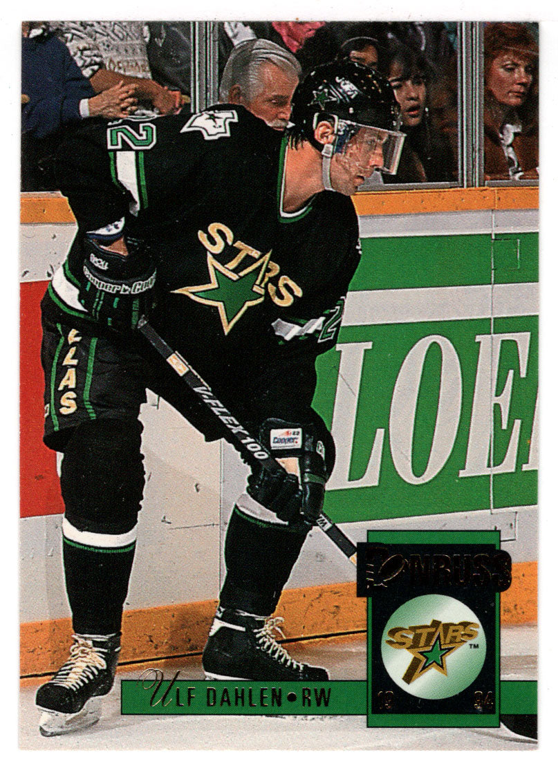 Ulf Dahlen - Dallas Stars (NHL Hockey Card) 1993-94 Donruss # 78 Mint