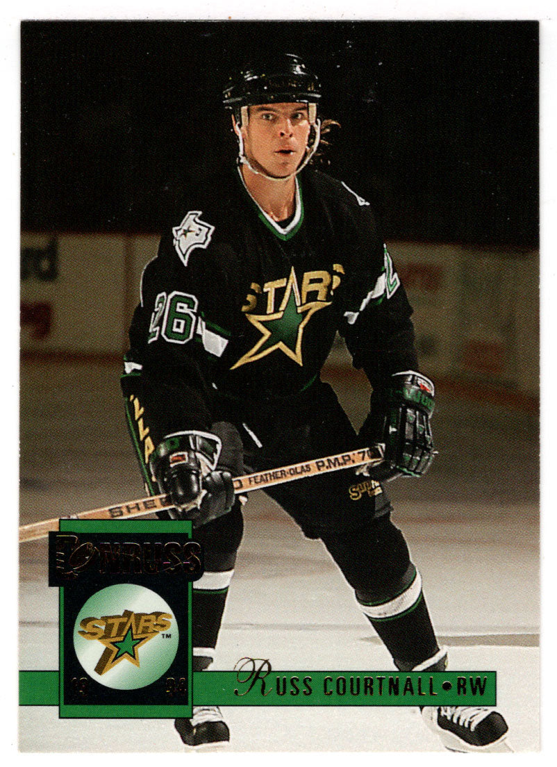 Russ Courtnall - Dallas Stars (NHL Hockey Card) 1993-94 Donruss # 80 Mint