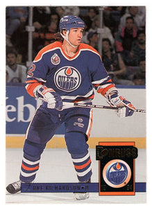 Luke Richardson - Edmonton Oilers (NHL Hockey Card) 1993-94 Donruss # 115 Mint