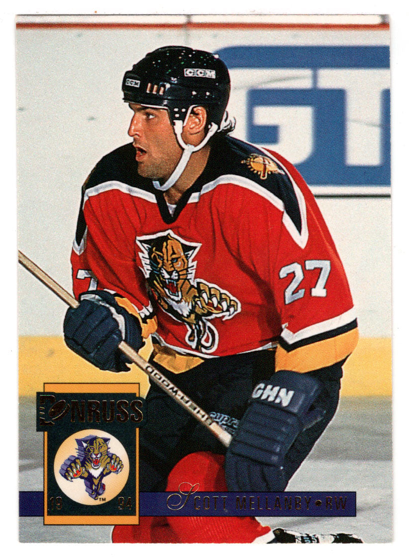 Scott Mellanby - Florida Panthers (NHL Hockey Card) 1993-94 Donruss # 126 Mint