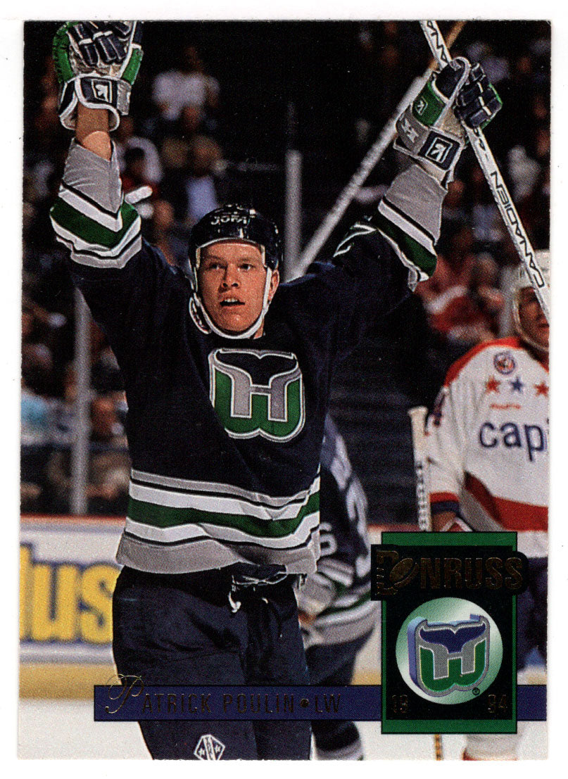Patrick Poulin - Hartford Whalers (NHL Hockey Card) 1993-94 Donruss # 146 Mint
